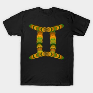 Spirograph Gemini Zodiac Horoscope Symbol T-Shirt